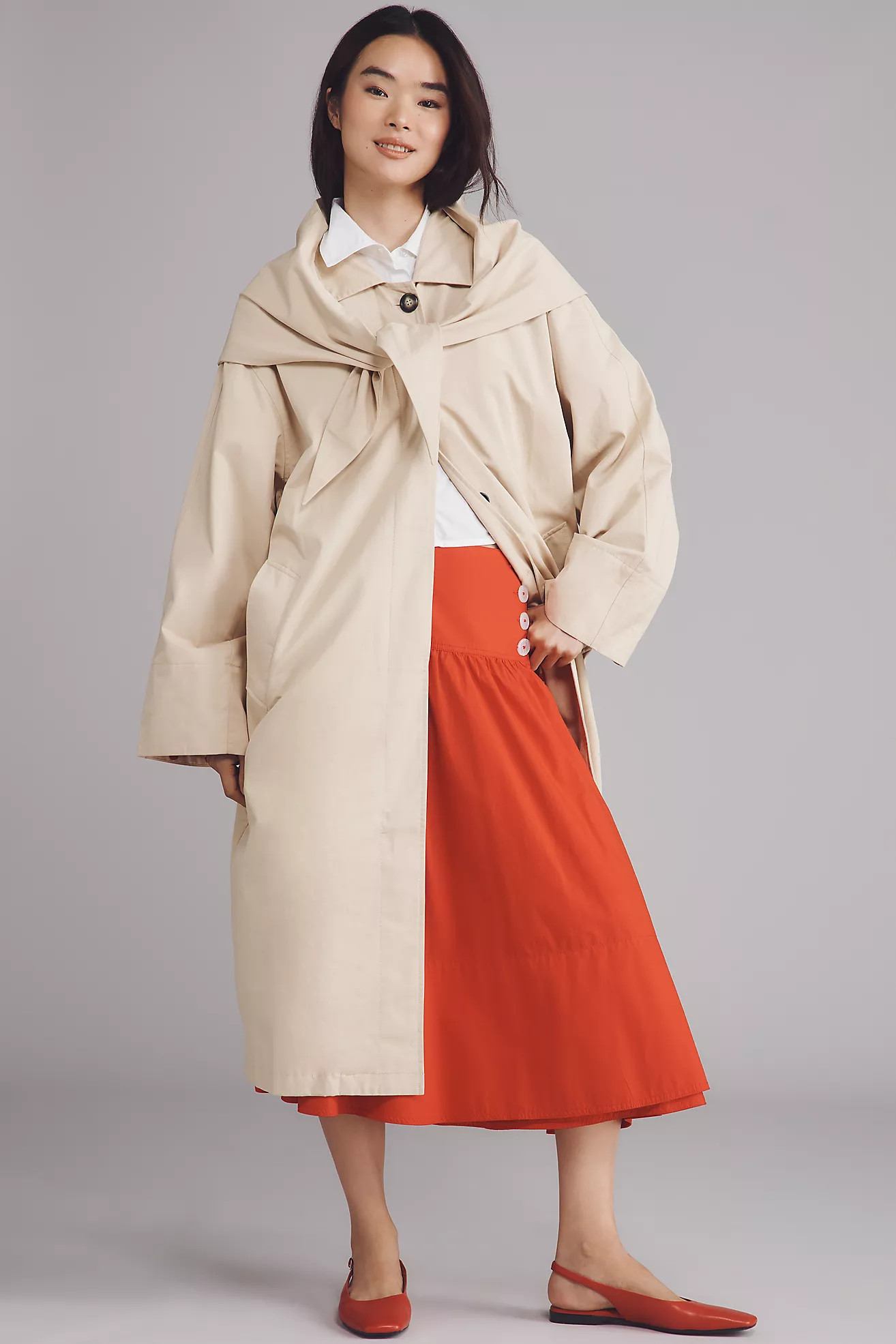 Lisa Says Gah Olson Trench Coat | Anthropologie (US)