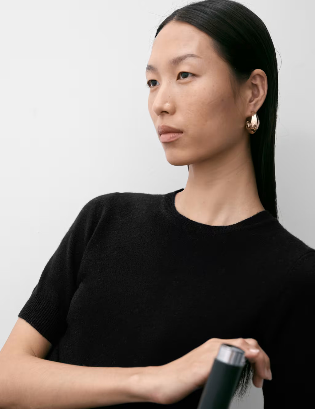 Merino Wool With Cashmere Knitted Top | Marks & Spencer (UK)