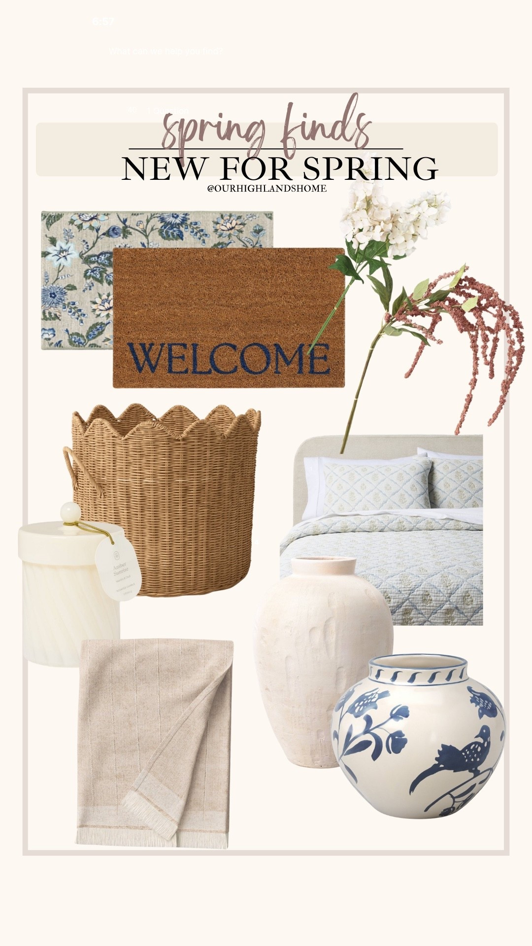 new for spring from threshold!#LTKSpringSale

#LTKSaleAlert #LTKHome