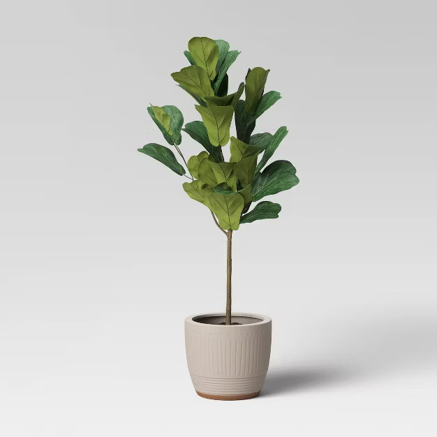 Textured Ceramic Planter White - Opalhouse™ | Target