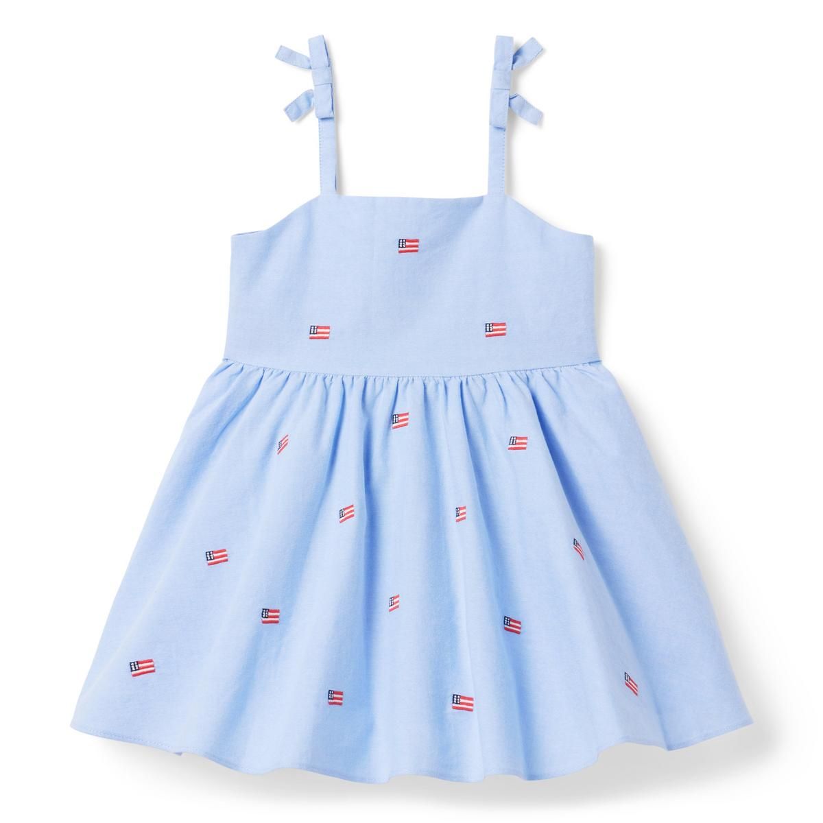 Embroidered Flag Dress | Janie and Jack