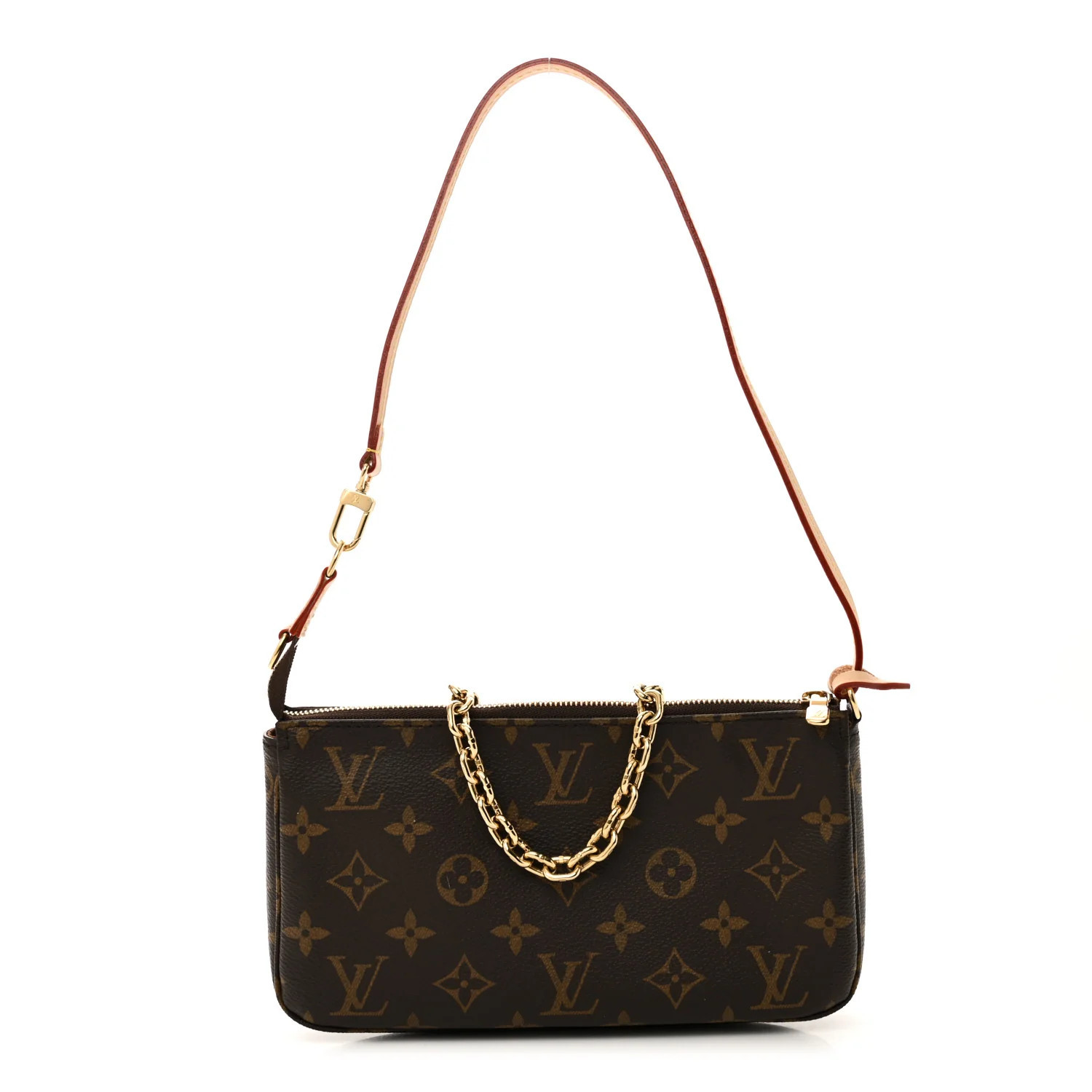 Louis Vuitton Monogram Chain Pochette Accessories 1763935 | FASHIONPHILE (US)