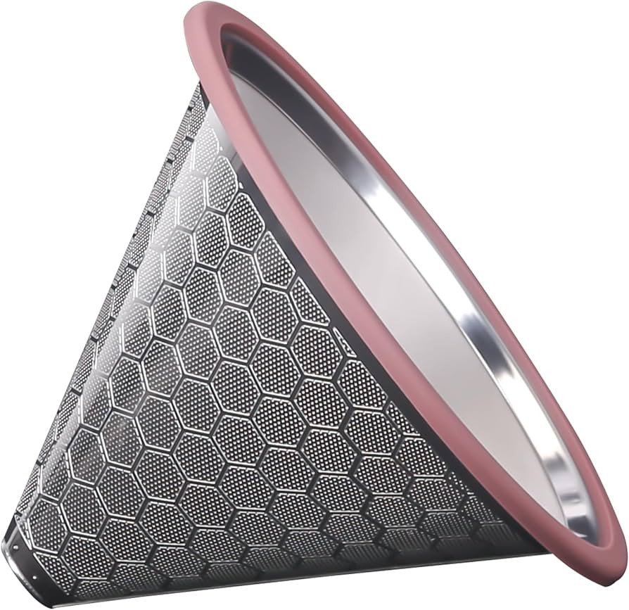 Compatible for Hario V60 & Chemex Pour Over Coffee Filters -MISETTO Reusable Stainless Steel - Be... | Amazon (US)