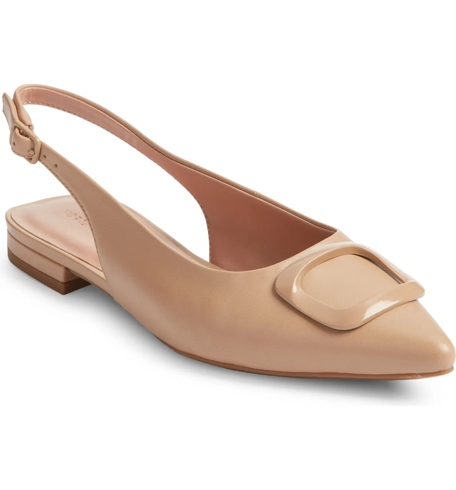 Becca Pointed Toe Slingback Flat (Women) | Nordstrom