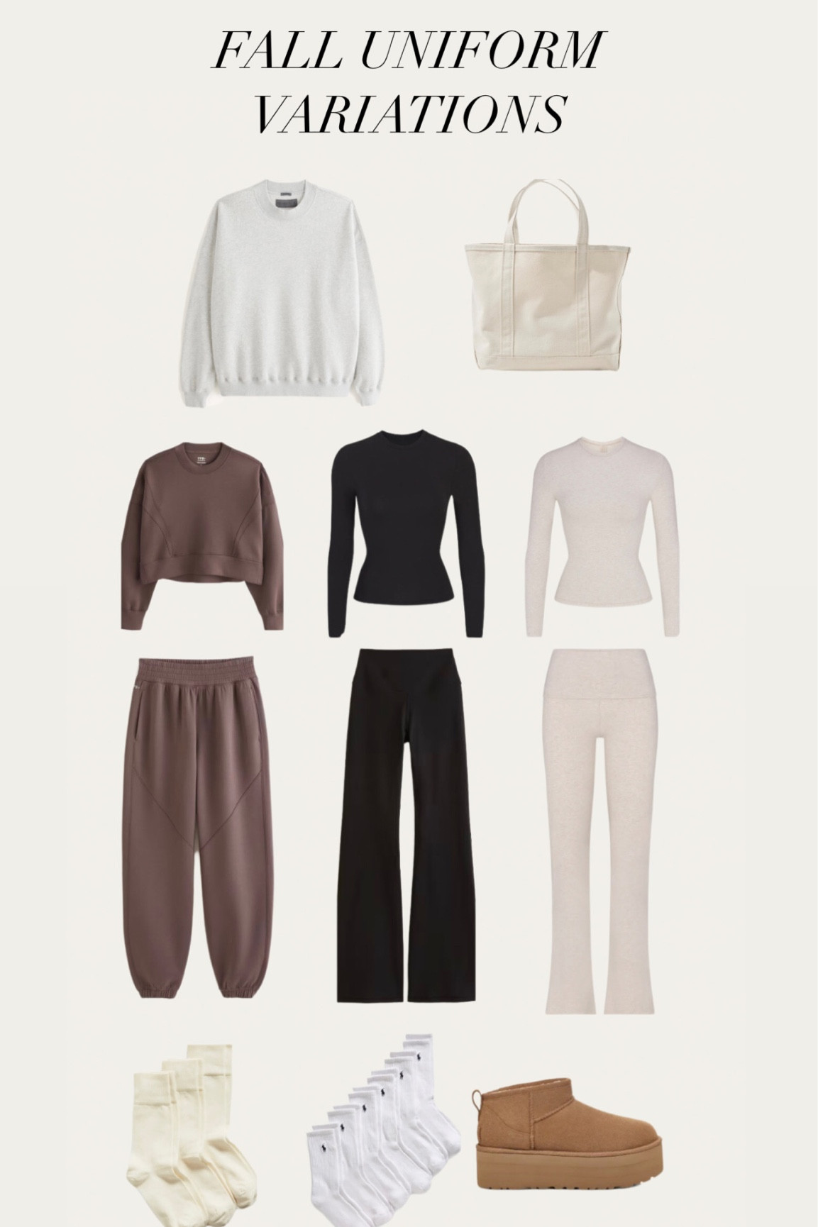 fall uniform variations ✨✨ 

I wear an XL in everything 

Plus size fashion, fall fashion, cozy outfit ideas, outfit ideas, winter outfits, curve fashion