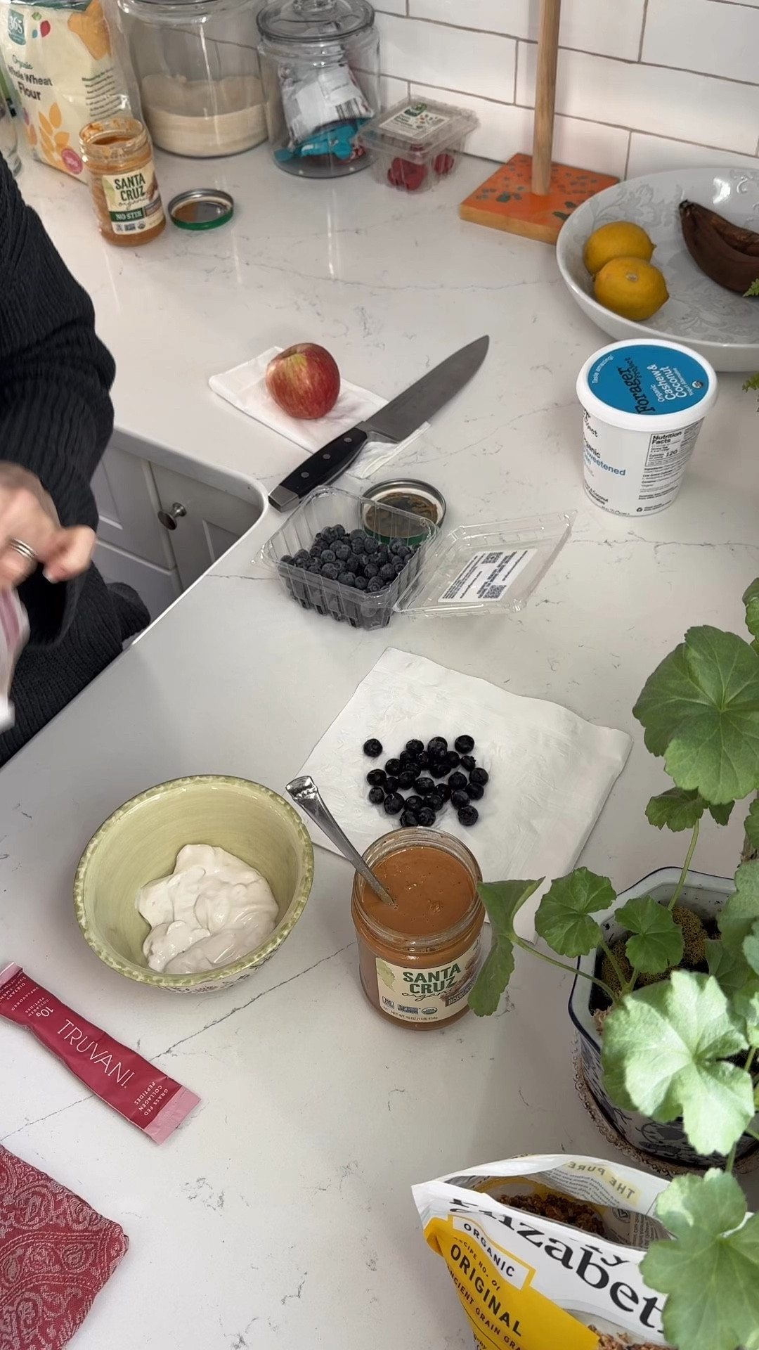 Easy morning yogurt to get your servings of fruit in, probiotics, plus extras like collagen, spirulina, flax seeds, etc.! 

#LTKFitness #LTKWatchNow #LTKHome