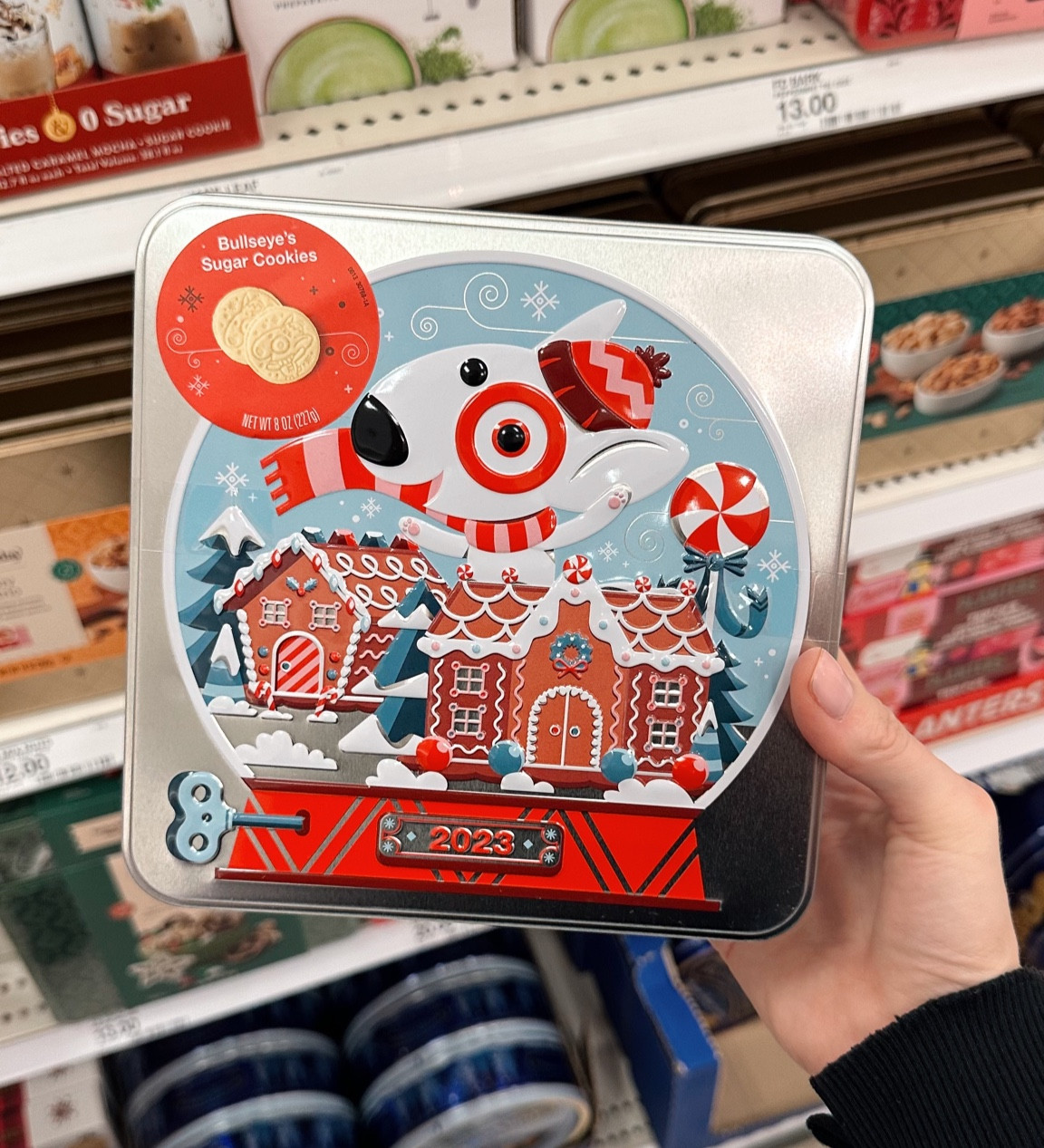 Bullseye sugar cookie tin 

#LTKHoliday #LTKSeasonal #LTKGiftGuide