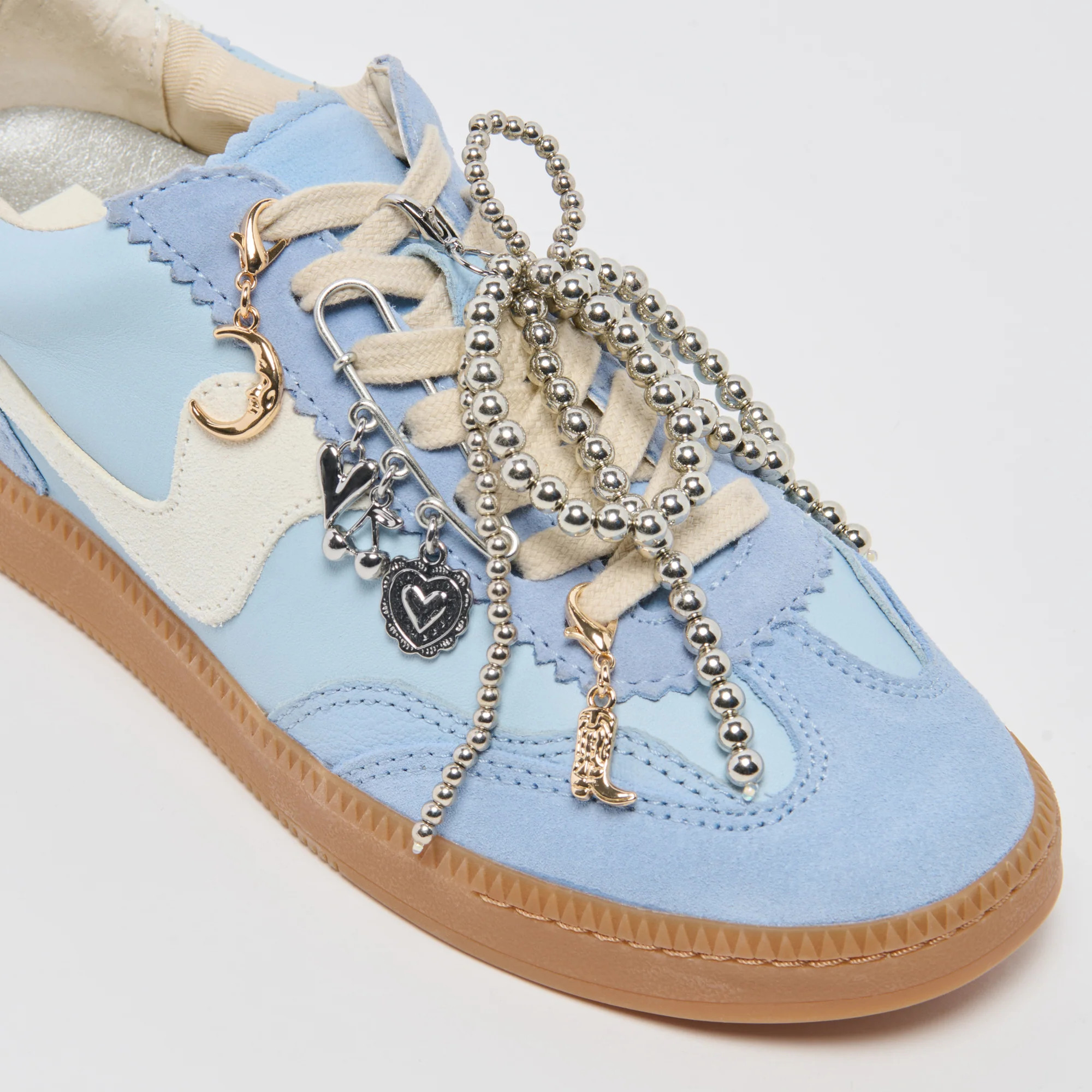 Notice Blue Sneakers + Pin Charm Bundle | Dolce Vita | DolceVita.com
