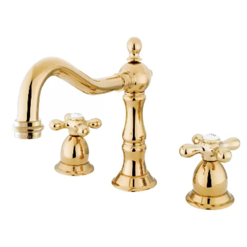 Heritage Widespread Faucet 2-handle Bathroom Faucet with Drain Assembly | Wayfair North America