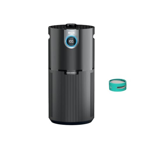 Shark HP232 Clean Sense Air Purifier MAX with Odor Neutralizer Technology, Allergies, HEPA Filter, 1200 Sq Ft, XL Room, Whole Home, Captures 99.98% of Particles, Allergens, Smells & More, Grey | Amazon (US)