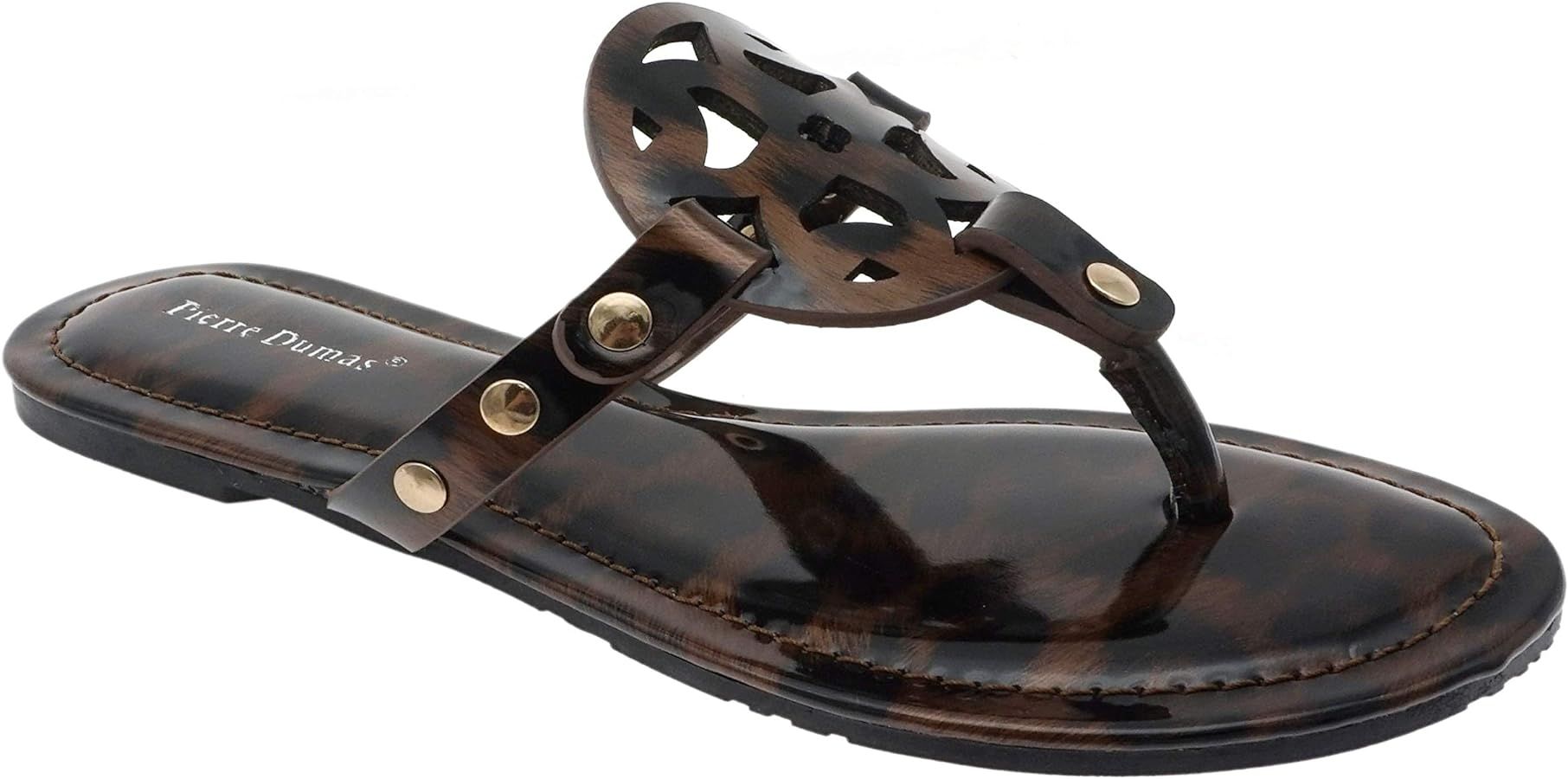 Pierre Dumas Women's Colored Flat Sandals | Amazon (US)