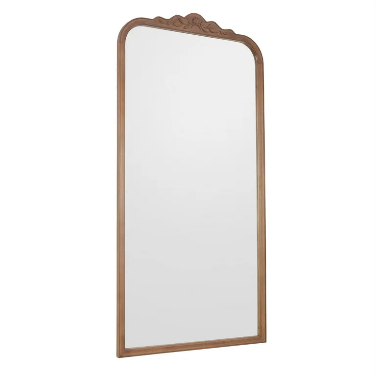 My Texas House Ornate Floral Carved Framed Mirror 40x79 | Walmart (US)
