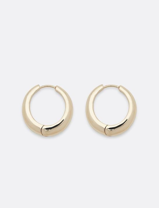 Tapered Rounded Hoops | Draper James