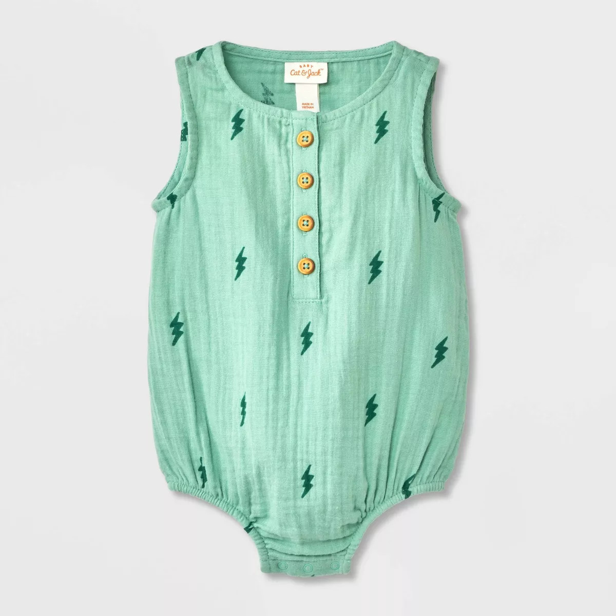 Baby Boys' Gauze Romper - Cat & Jack™ | Target