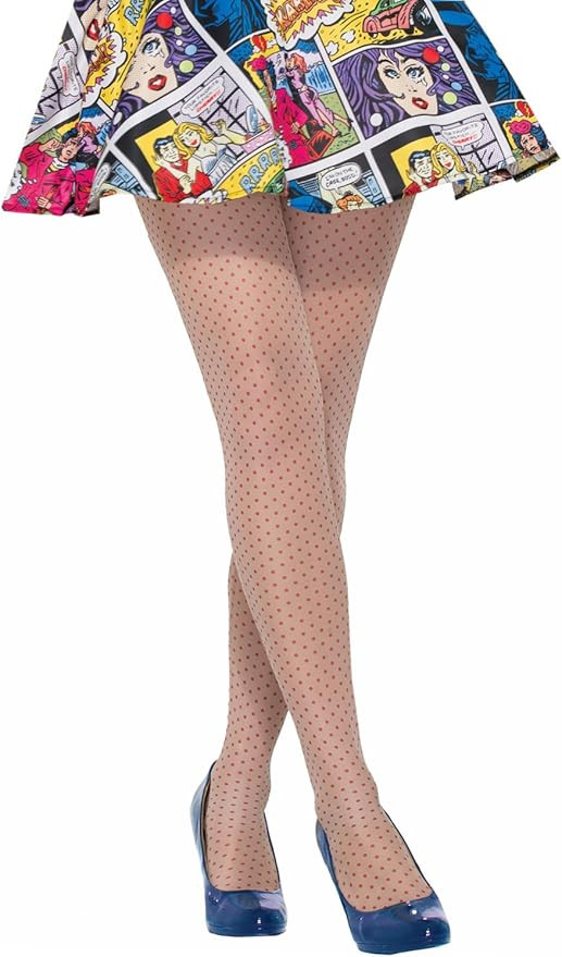 Forum Novelties Polka Dot Pantyhose | Amazon (US)