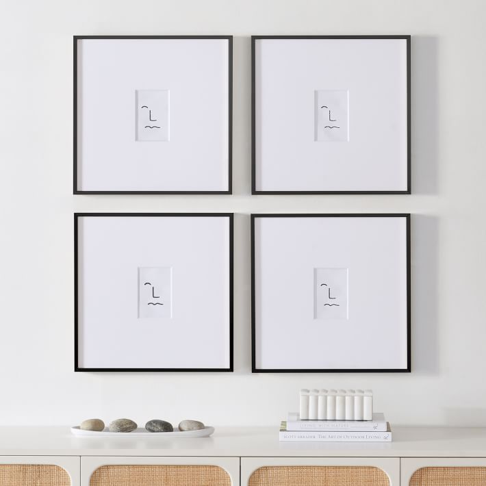 Multi-Mat Gallery Frames - 18x18 | West Elm (US)