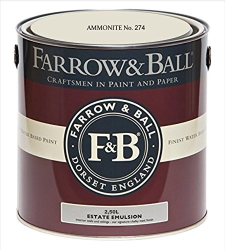 Farrow & Ball Estate Emulsion, 2.5 litres – Ammonite No. 274 | Amazon (UK)