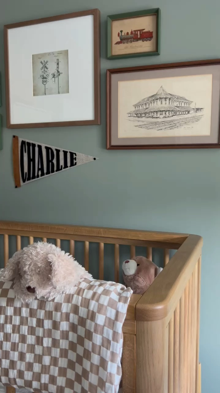 Baby boys nursery 💚

#LTKFamily #LTKBaby #LTKHome