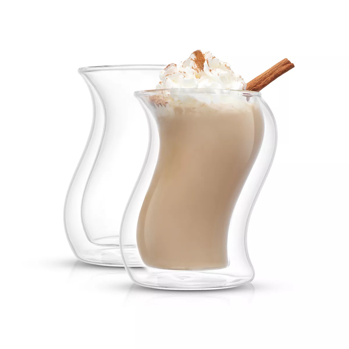 JoyJolt Pivot Set of 2 Double Walled Glasses | Kohl's