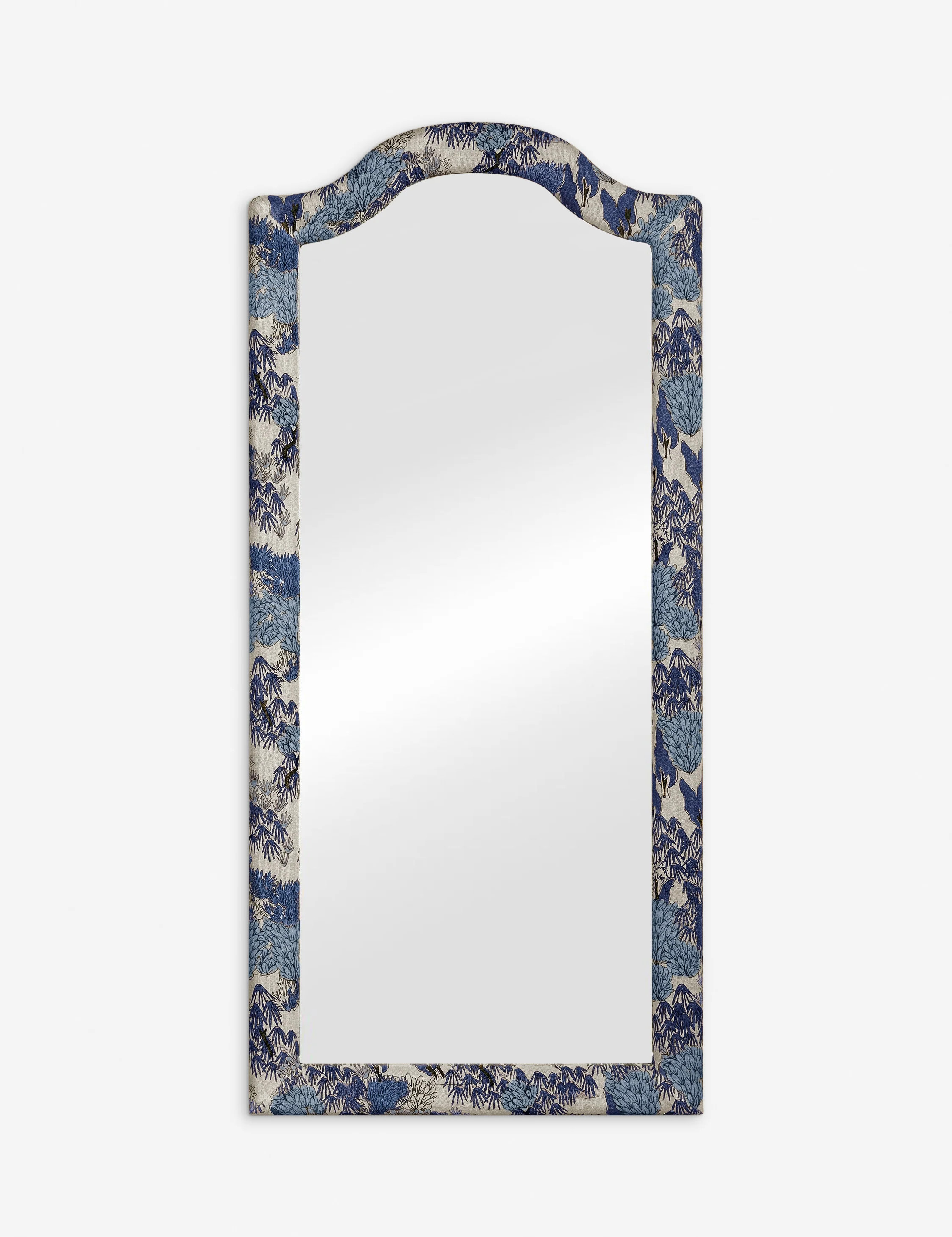 Garden Walk Upholstered Full Length Mirror by Sarah Sherman Samuel | Lulu and Georgia 