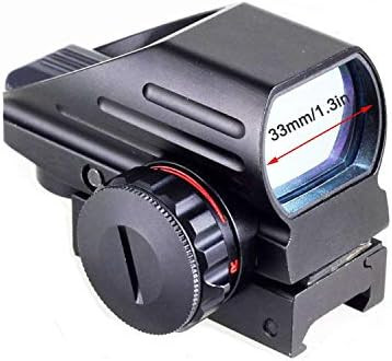 UUQ Tactical Holographic Red Green Reflex Scope Sight 4 Reticles | Amazon (US)