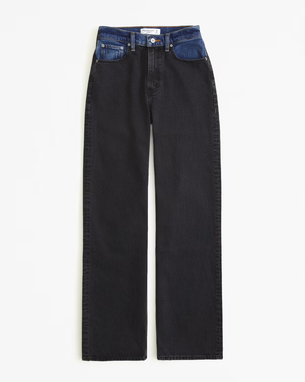 Women's High Rise 90s Relaxed Jean | Women's Bottoms | Abercrombie.com | Abercrombie & Fitch (US)