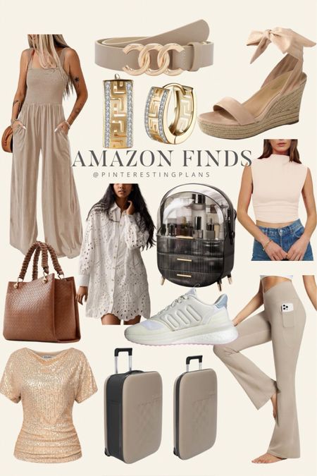 Amazon Finds 🙌🏻🙌🏻

Earrings, purse, suitcases, yoga pants, espadrilles, sneakers, shirt dress 


#LTKSeasonal #LTKfindsunder100 #LTKstyletip