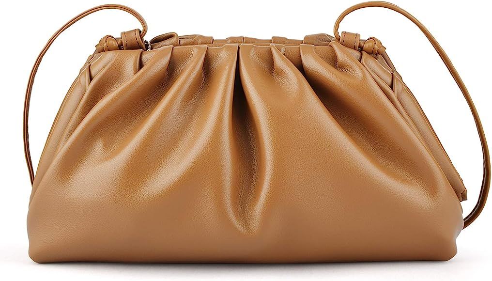 Crossbody Bag for Women Trendy Dumpling Shoulder Purse Cloud Handbag Lightweight Vegan Leather Wa... | Amazon (US)