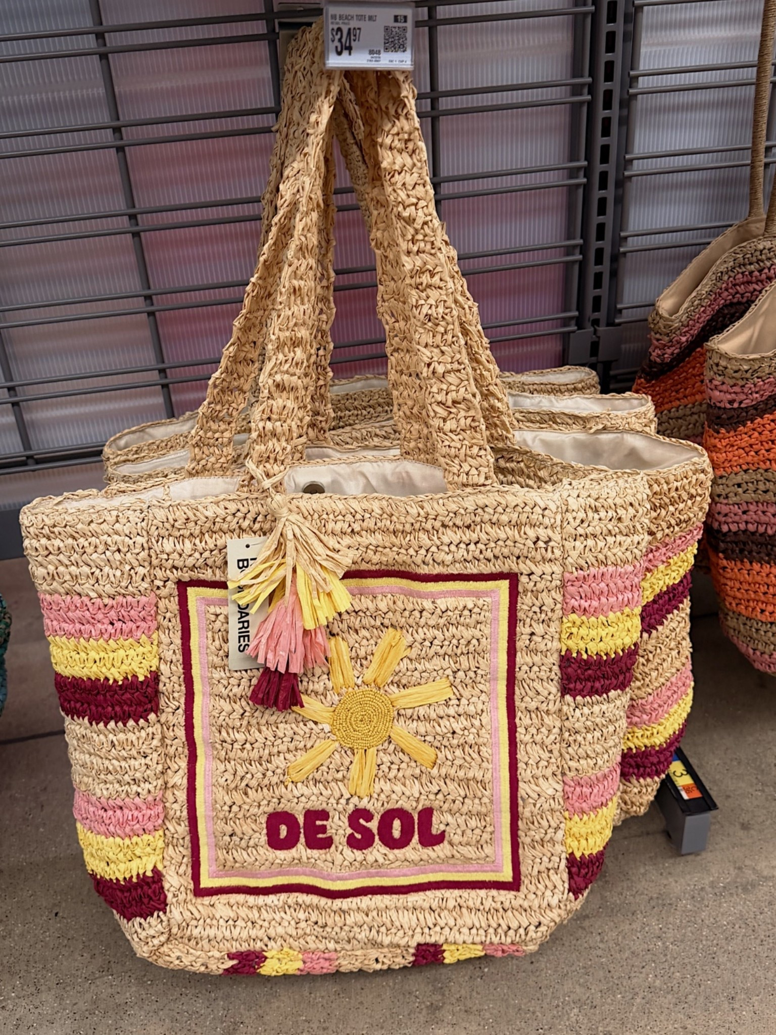 Love the Walmart beach bags!