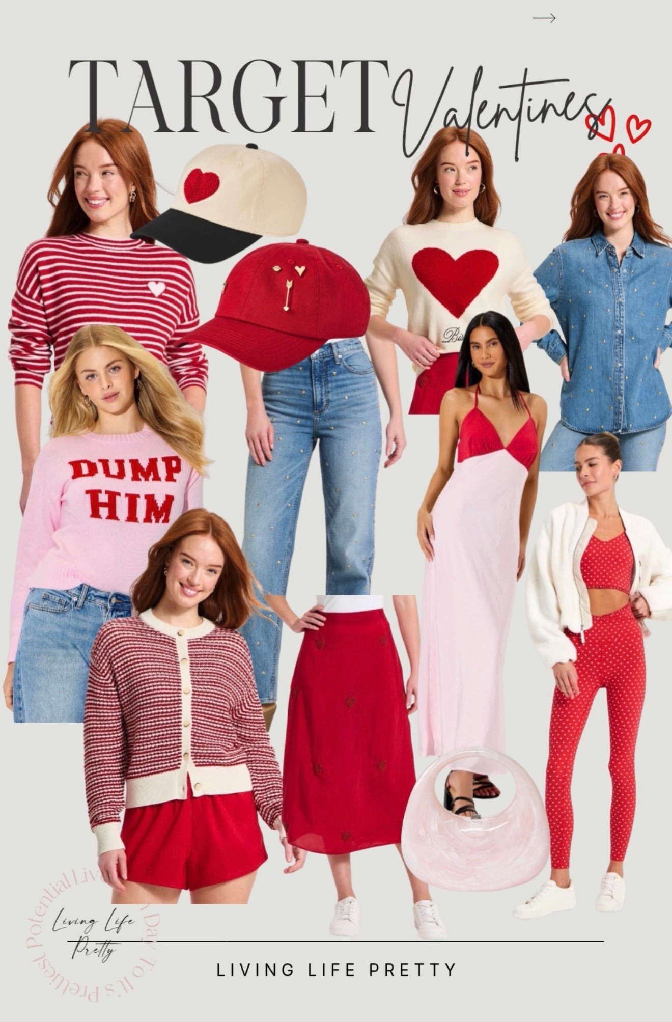 Target valentines finds that are so cute! I ordered the striped sweater and colorblock dress. 

#LTKPetite #LTKFindsUnder50 #LTKSeasonal