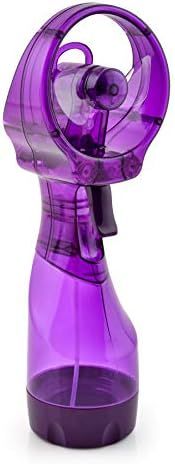 O2COOL Deluxe Misting Fan with Batteries Included, Purple | Amazon (US)