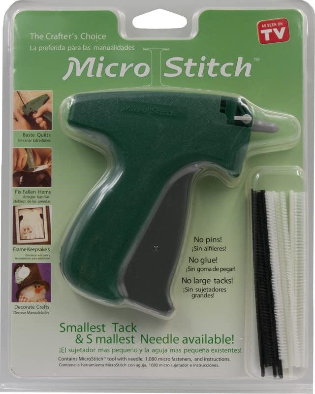 MicroStitch Tagging Gun Kit – Includes 1 Needle, 540 Black Fasteners & 540 White Fasteners (Sta... | Amazon (US)