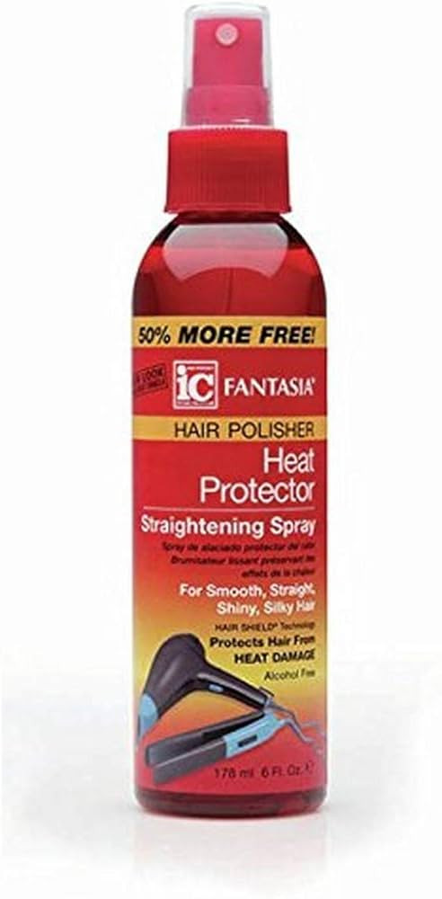 Fantasia Heat Protector Straightning Spray, 6 Fl.Oz | Amazon (US)
