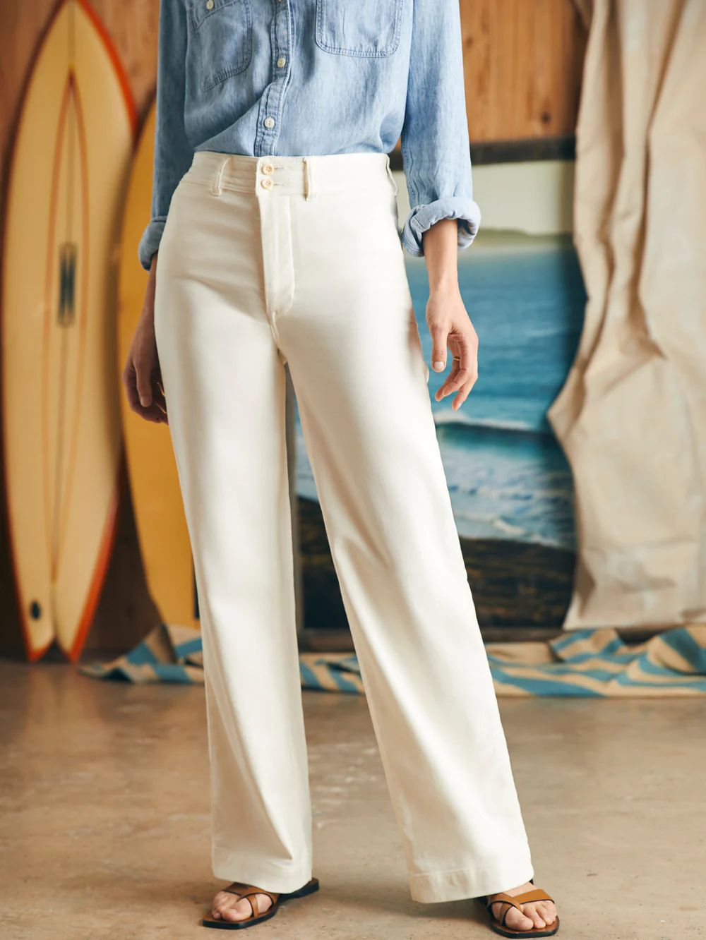 Stretch Terry Harbor Pant | Faherty