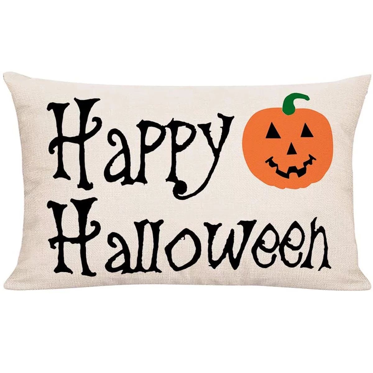 Fall Outdoor Pillow Cover,Outdoor Halloween Pillows,Autumn Farm Decor 20x12 inch Outdoor Pillow C... | Walmart (US)