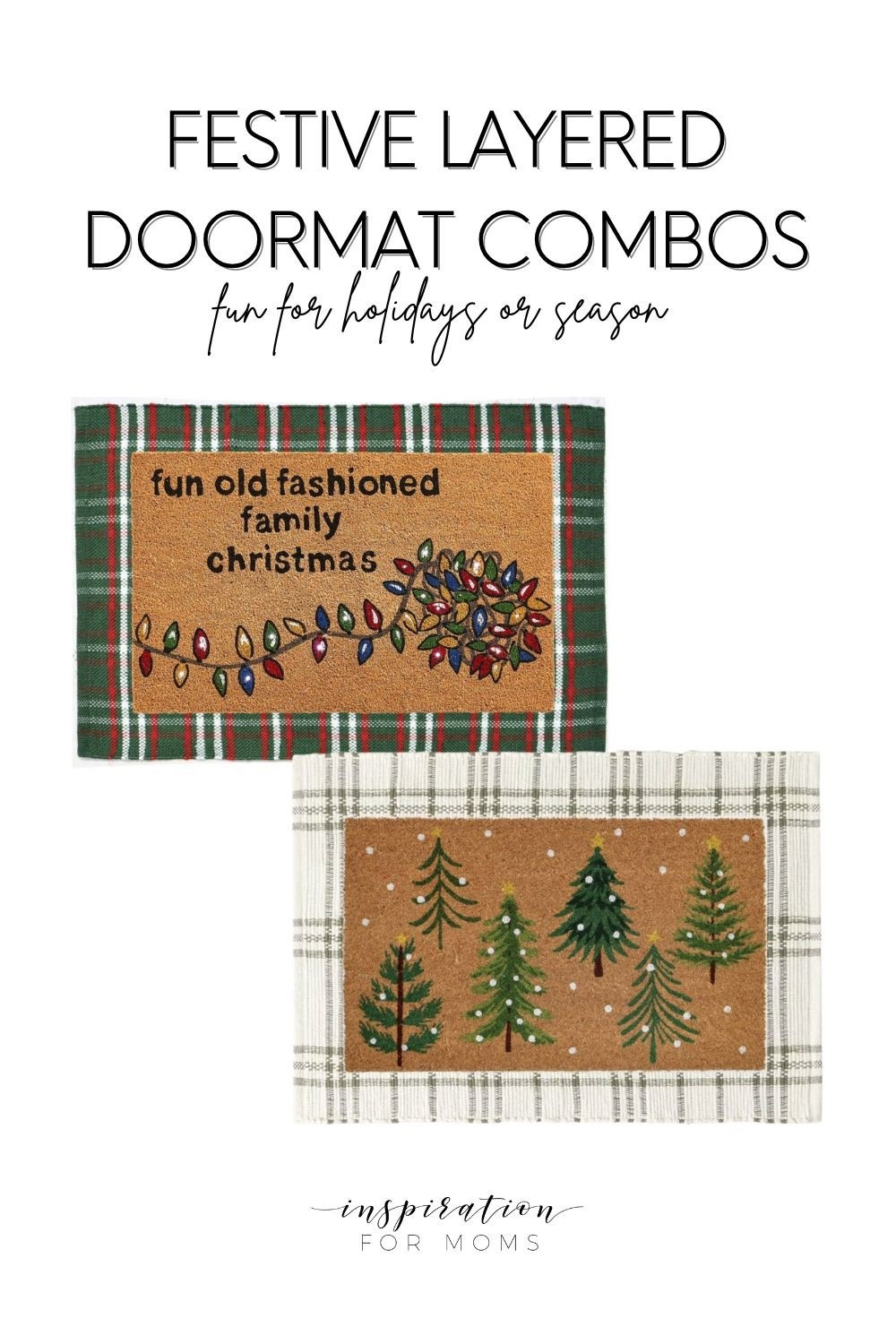 Loving these festive holiday layered doormat combos! 

#LTKSeasonal #LTKHoliday #LTKCyberWeek