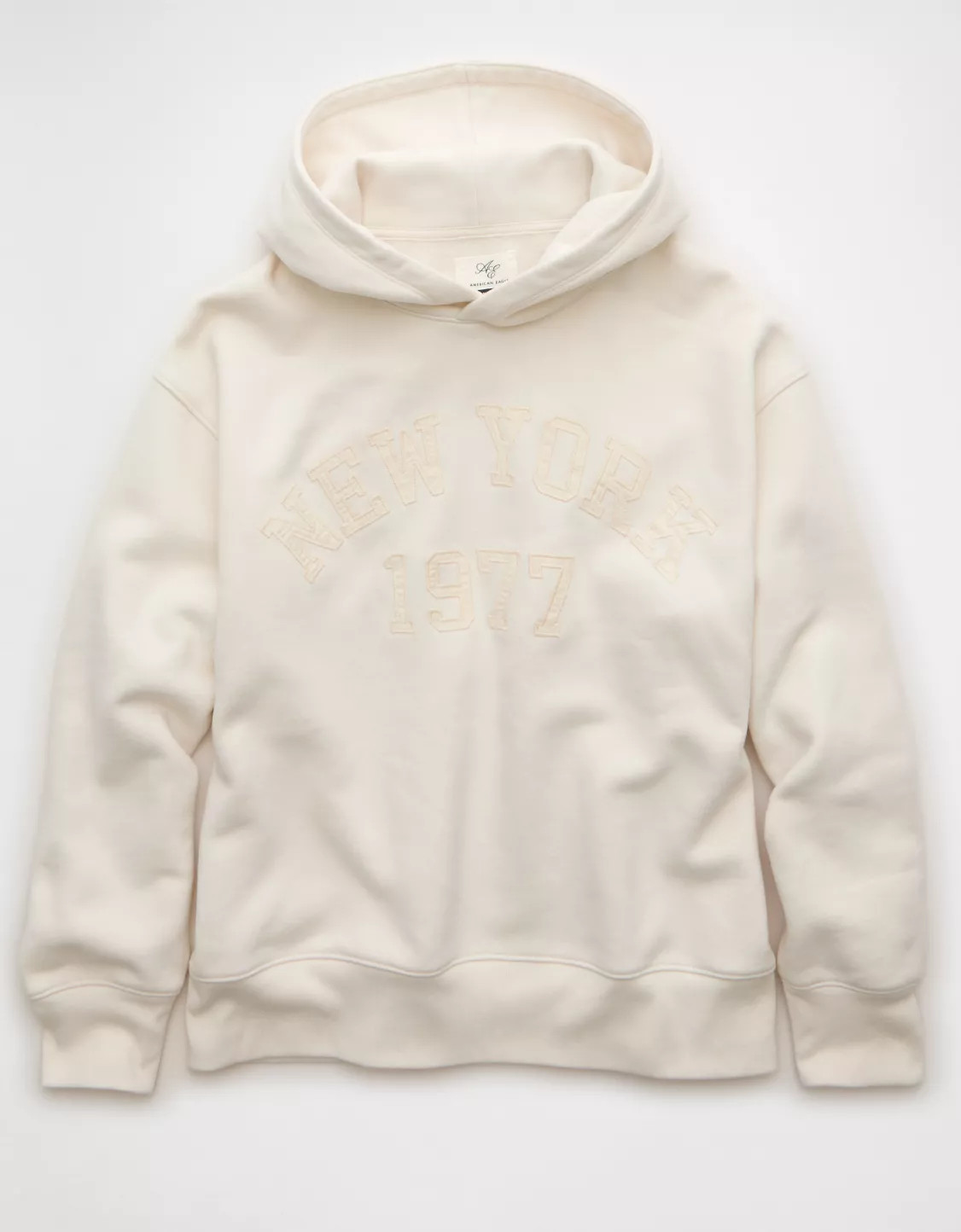 AE Everyday Luxe Graphic Hoodie | American Eagle Outfitters (US & CA)