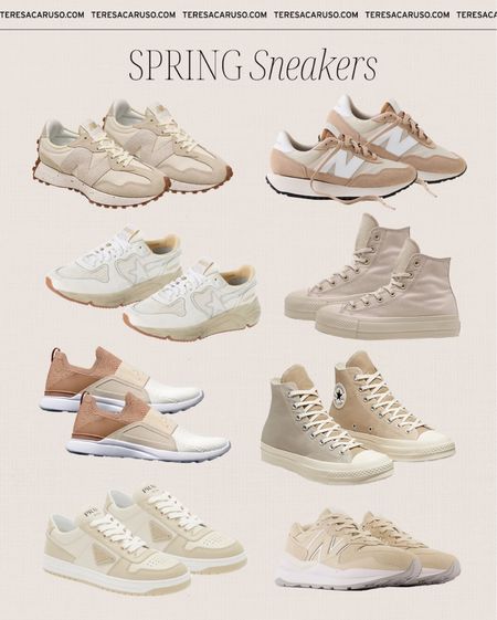 Spring sneakers I love! 

#LTKSeasonal #LTKshoecrush