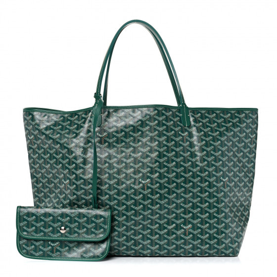 GOYARD Goyardine Saint Louis GM Green | FASHIONPHILE | Fashionphile