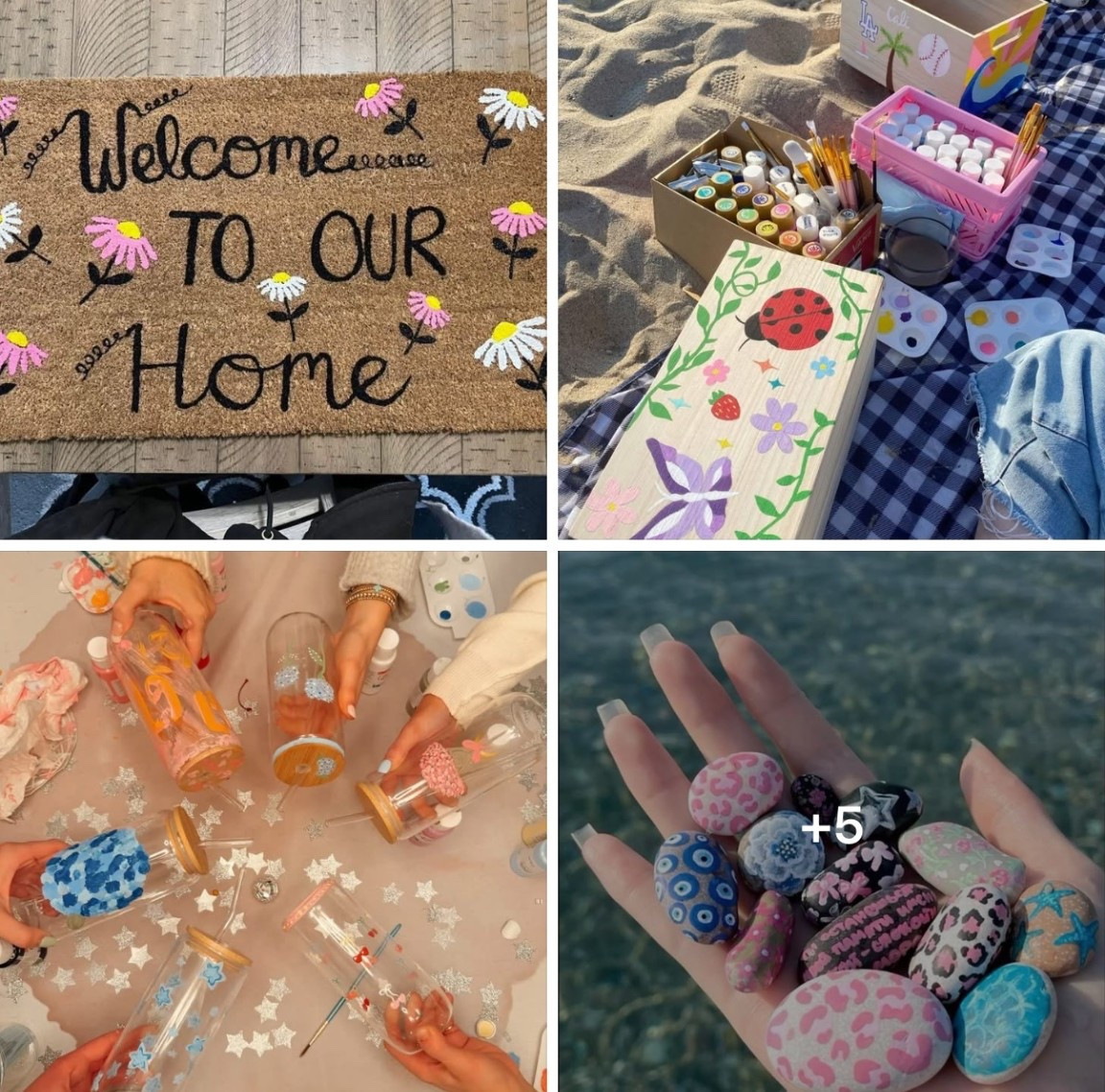 Spring paint night ideas 🫶🏽

#LTKHome #LTKSeasonal #LTKdayinmylife