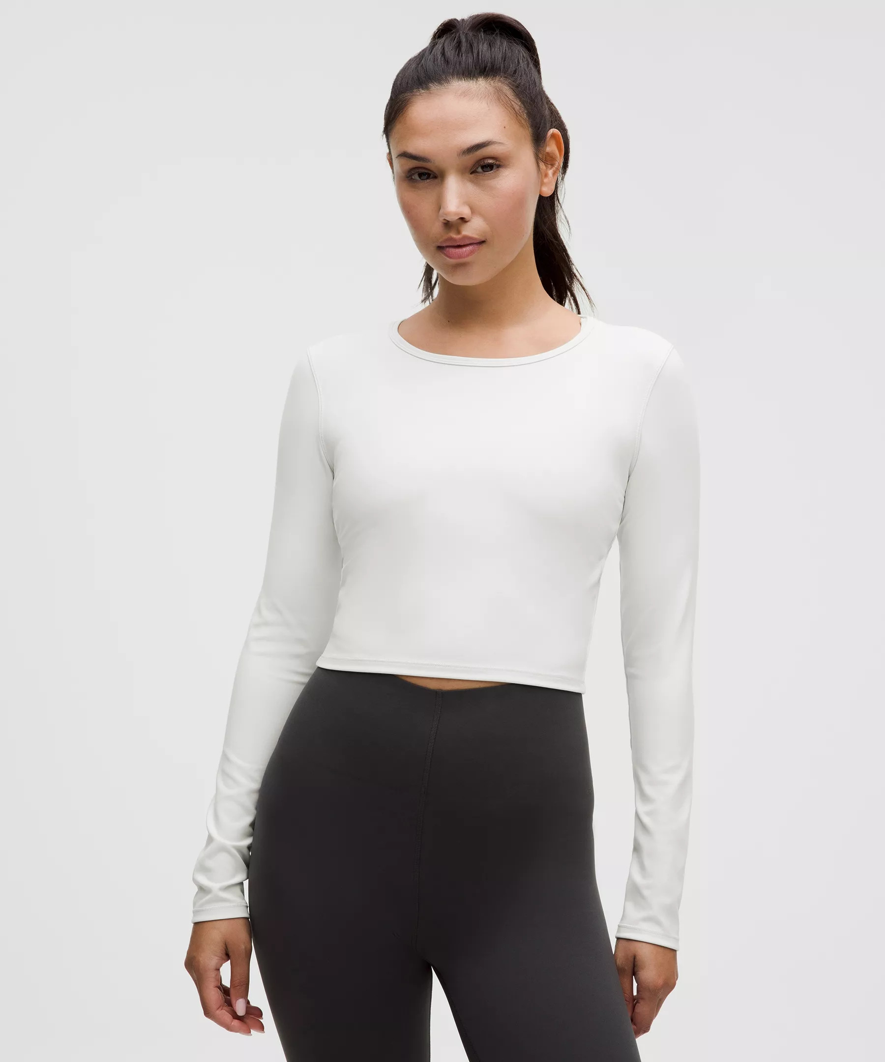 Wunder Train Cropped Long-Sleeve Shirt | Lululemon (US)