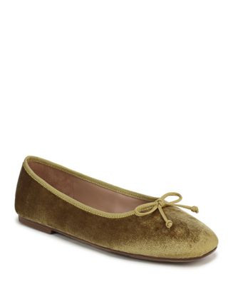 Women's Alie Velvet Ballet Flats | Bloomingdale's (US)