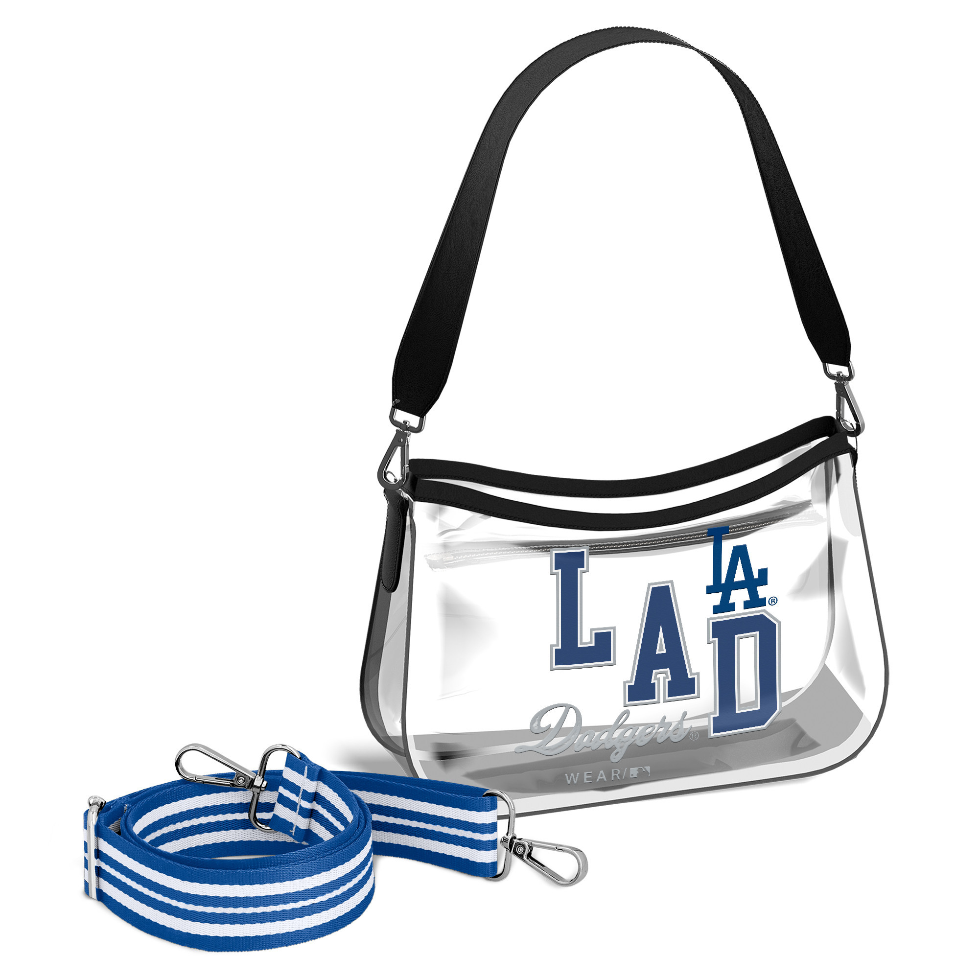 WEAR by Erin Andrews Los Angeles Dodgers Clear Stadium Mini Purse | Fanatics