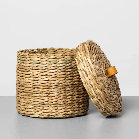 Woven Bath Storage Canister - Hearth & Hand™ with Magnolia | Target