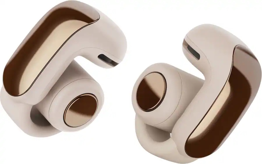 Bose - Ultra Open-Ear True Wireless Open Earbuds - Driftwood Sand | Best Buy U.S.