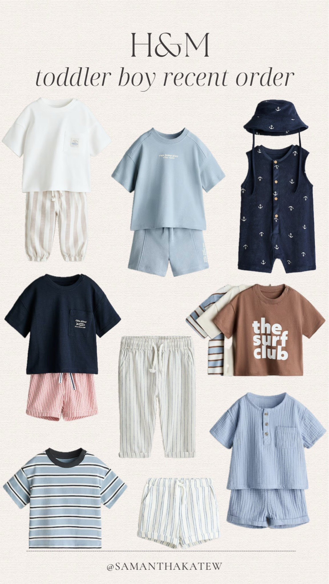 H&M, toddler boy outfits, baby boy outfits, summer outfit inspo, Memorial Day Weekend style, striped pants, two piece sets

#LTKmomlife #LTKKids #LTKBaby