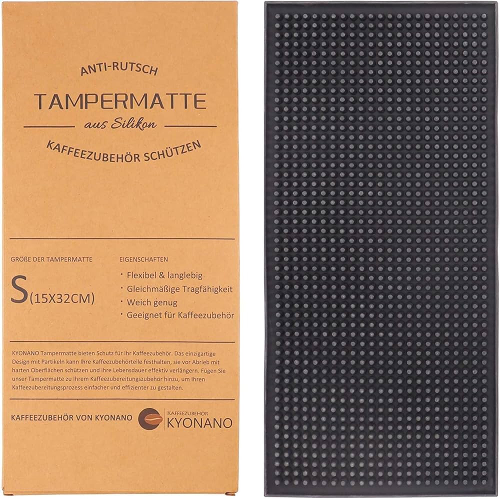 KYONANO Tamping Mat, Tamper Mat Food-Safe Silicone Espresso Mat Heavy-Duty Luxury High-Grip Espre... | Amazon (US)