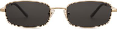 SOJOS Retro Narrow Rectangle Sunglasses 70s 80s Vintage Trendy Small UV400 Sunnies SJ1187 | Amazon (US)