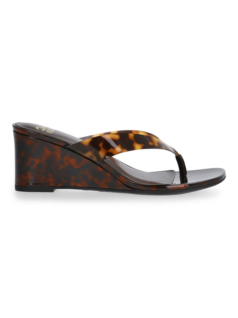 Madden NYC Women's Lucite Thong Sandals | Walmart (US)