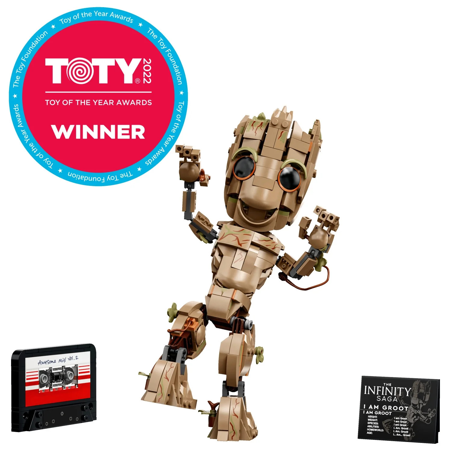 LEGO Marvel I Am Groot Building Toy, Collectible Baby Groot Toy Figure, Birthday Gift Idea, 76217 | Walmart (US)